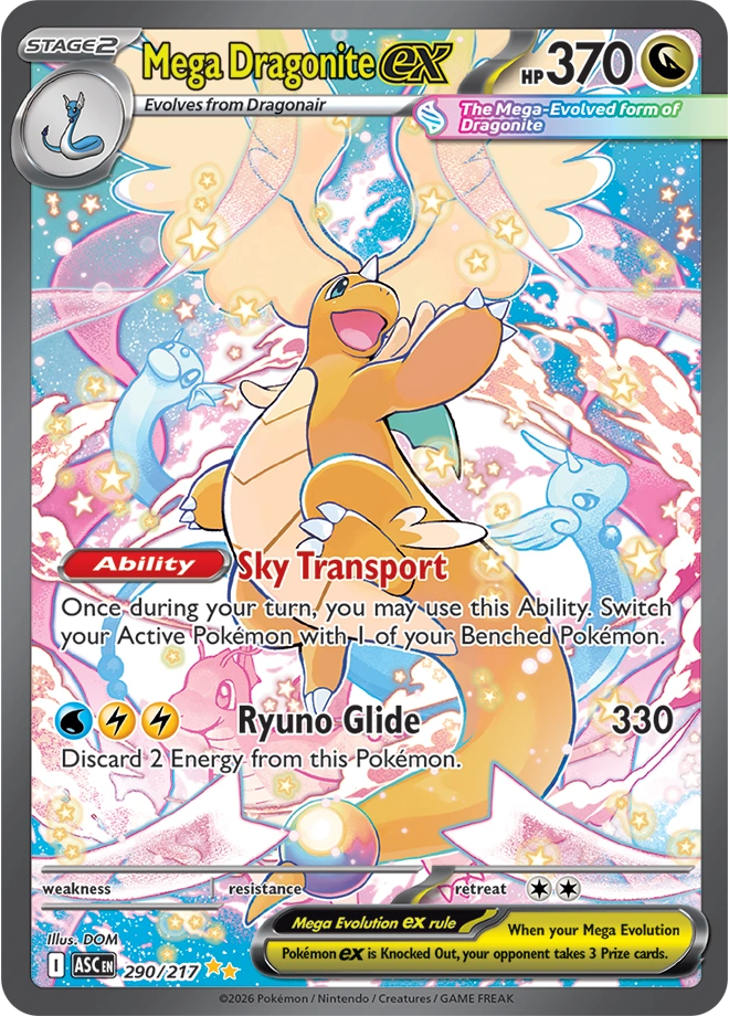 ASC Ascended Heroes - 290/217 - Mega Dragonite ex