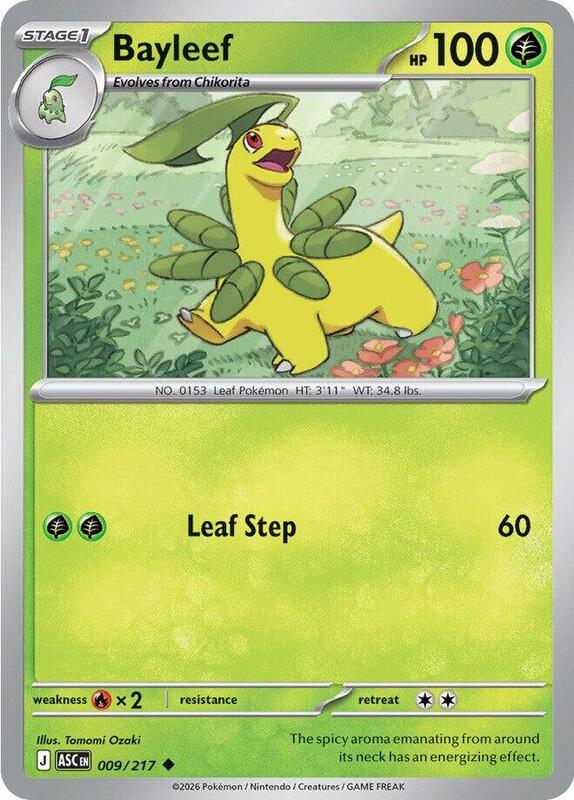 ASC Ascended Heroes - 009/217 - Bayleef