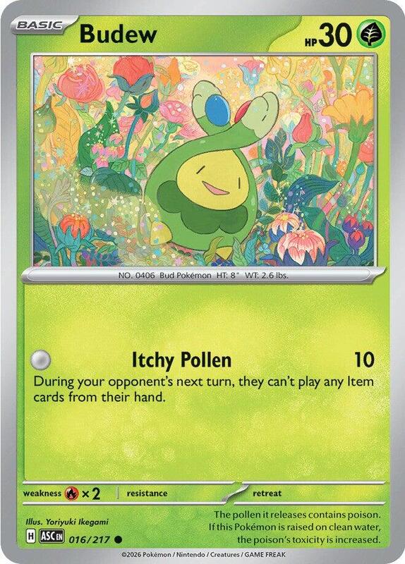 ASC Ascended Heroes - 016/217 - Budew