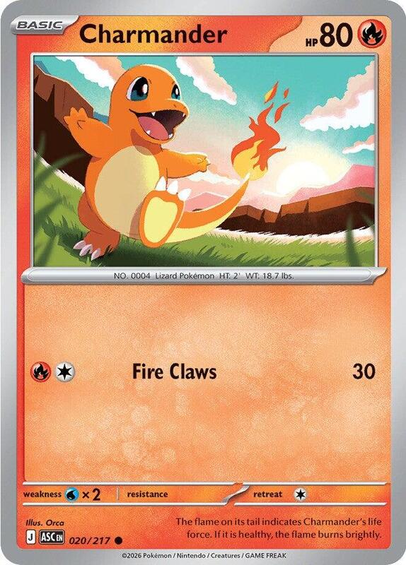 ASC Ascended Heroes - 020/217 - Charmander