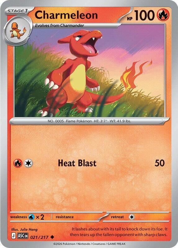 ASC Ascended Heroes - 021/217 - Charmeleon