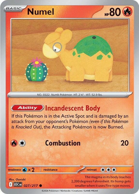 ASC Ascended Heroes - 027/217 - Numel