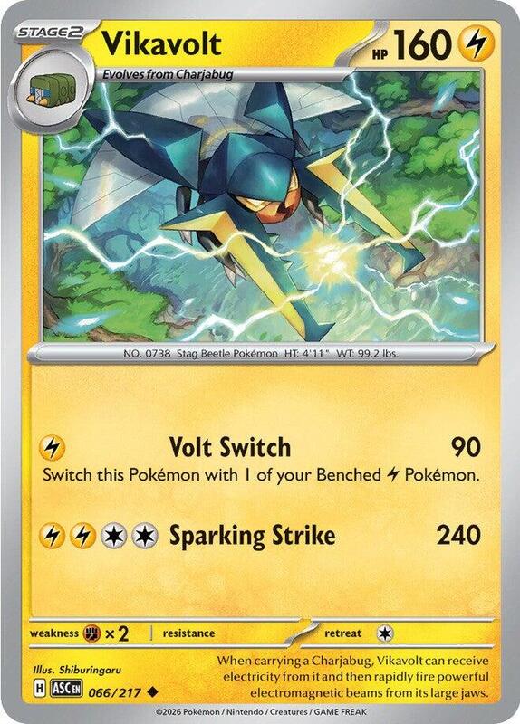 ASC Ascended Heroes - 066/217 - Vikavolt