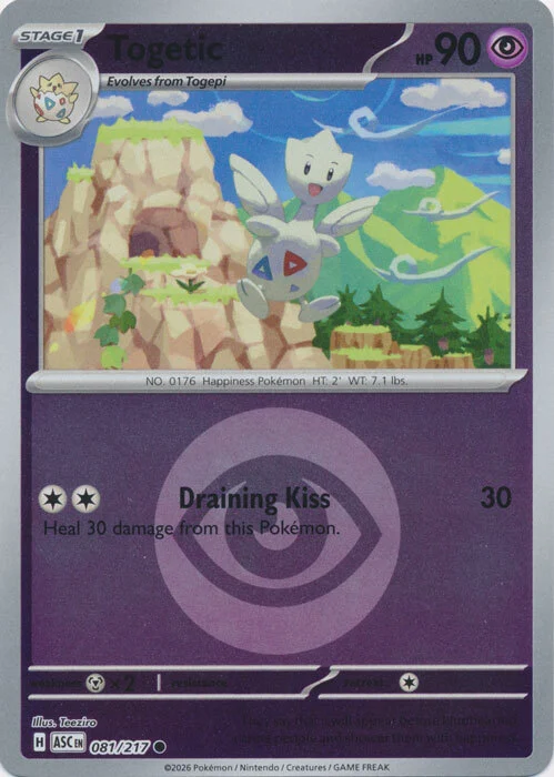 ASC Ascended Heroes - 081/217 - Togetic (Energy Reverse Holo)