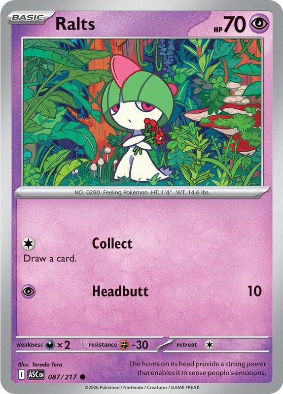 ASC Ascended Heroes - 087/217 - Ralts