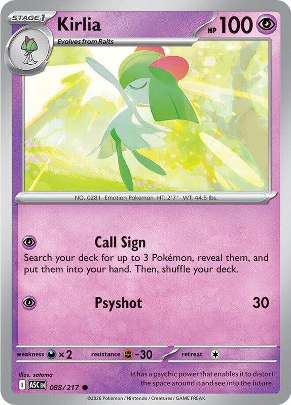 ASC Ascended Heroes - 088/217 - Kirlia