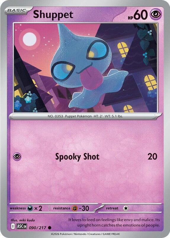 ASC Ascended Heroes - 090/217 - Shuppet
