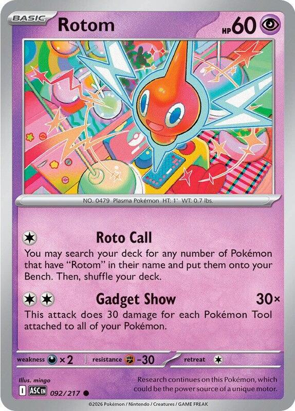 ASC Ascended Heroes - 092/217 - Rotom