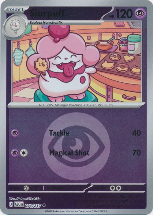 ASC Ascended Heroes - 094/217 - Slurpuff (Energy Reverse Holo)