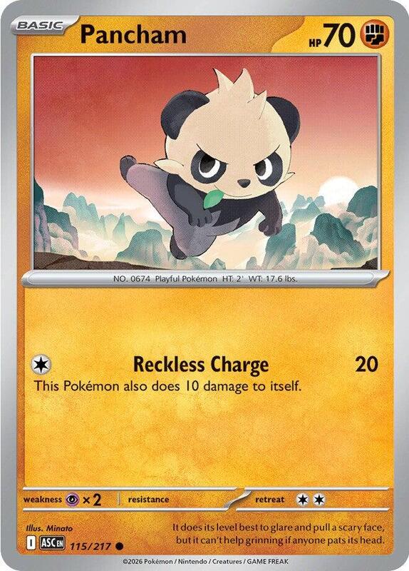 ASC Ascended Heroes - 115/217 - Pancham