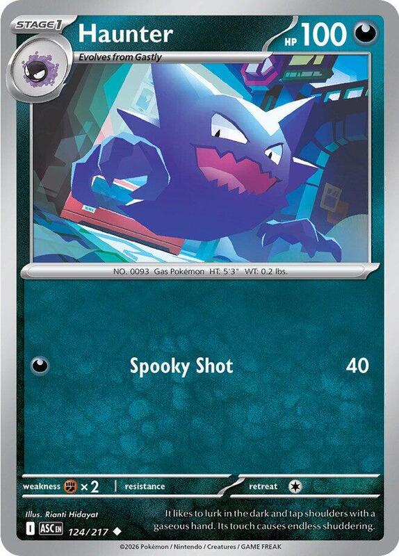 ASC Ascended Heroes - 124/217 - Haunter