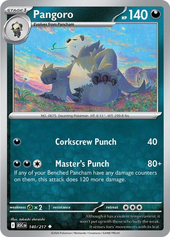 ASC Ascended Heroes - 140/217 - Pangoro