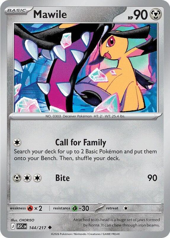 ASC Ascended Heroes - 144/217 - Mawile