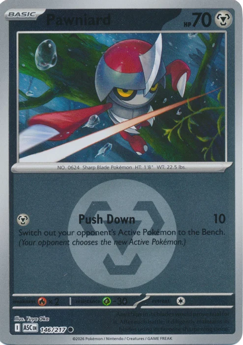 ASC Ascended Heroes - 146/217 - Pawniard (Energy Reverse Holo)