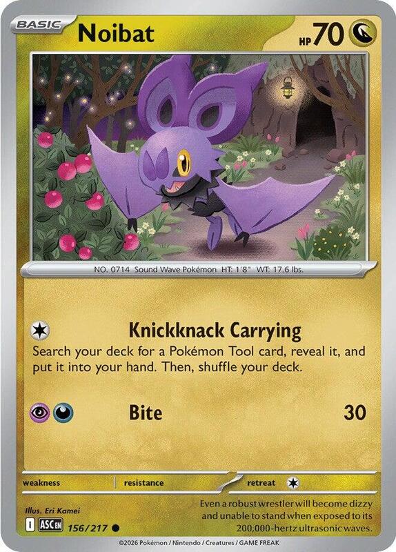 ASC Ascended Heroes - 156/217 - Noibat