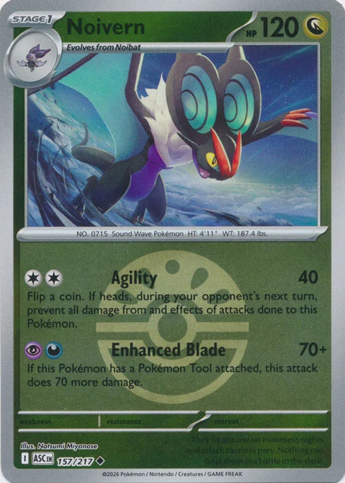 ASC Ascended Heroes - 157/217 - Noivern (Friend Ball Reverse Holo)