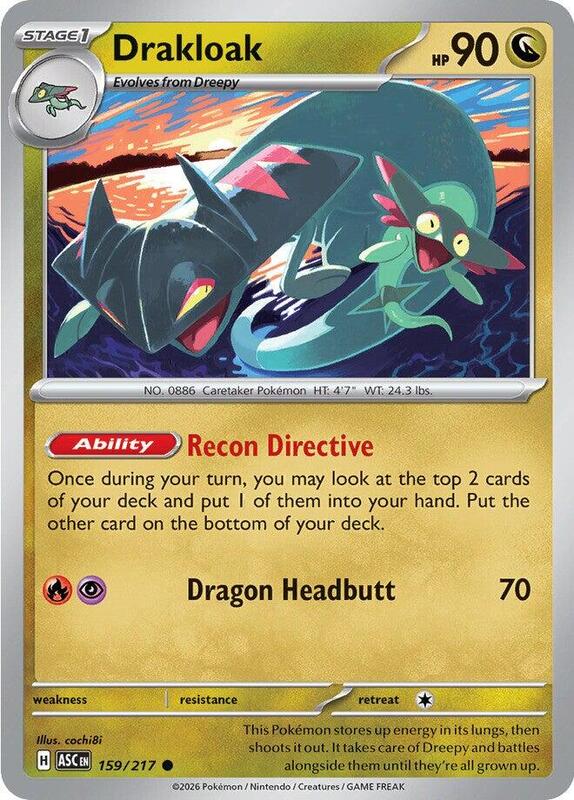 ASC Ascended Heroes - 159/217 - Drakloak