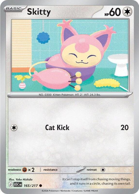 ASC Ascended Heroes - 165/217 - Skitty