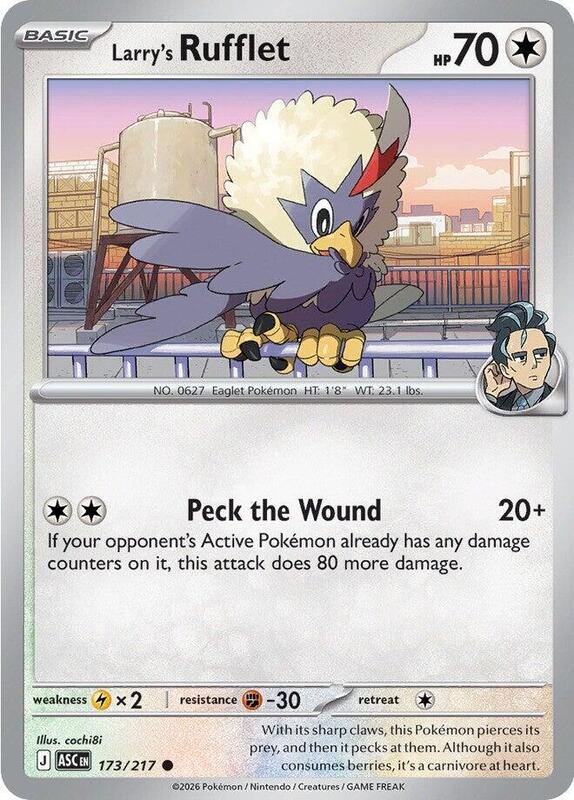 ASC Ascended Heroes - 173/217 - Larry's Rufflet