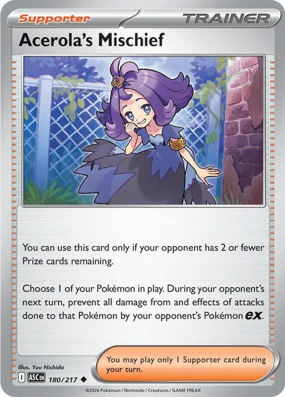 ASC Ascended Heroes - 180/217 - Acerola's Mischief