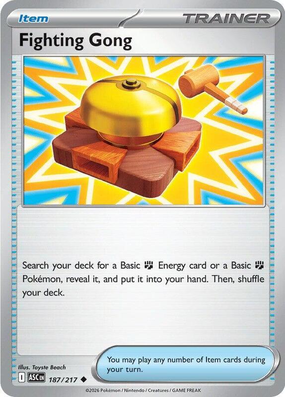 ASC Ascended Heroes - 187/217 - Fighting Gong