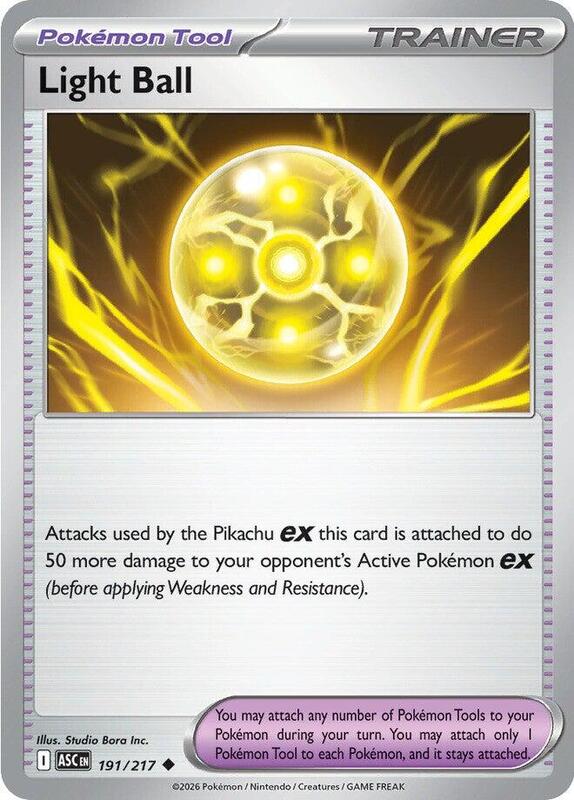 ASC Ascended Heroes - 191/217 - Light Ball
