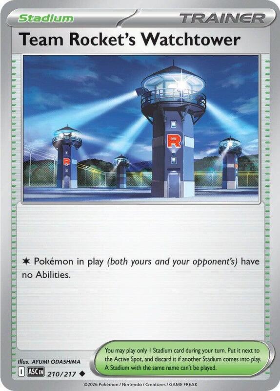 ASC Ascended Heroes - 210/217 - Team Rocket's Watchtower