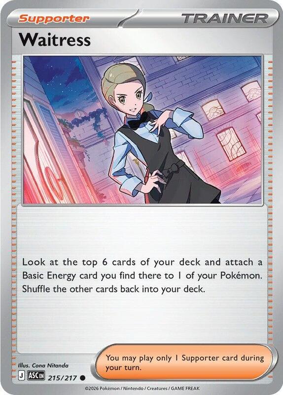 ASC Ascended Heroes - 215/217 - Waitress