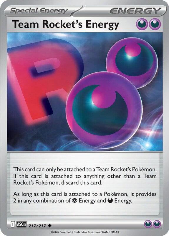 ASC Ascended Heroes - 217/217 - Team Rocket's Energy
