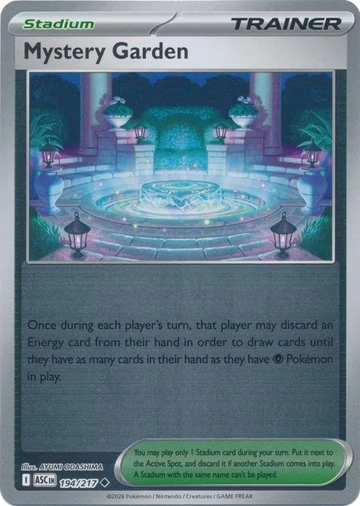 ASC Ascendent Heroes - 194/217 - Mystery Garden (Reverse Holo)