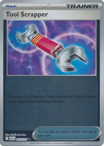 ASC Ascendent Heroes - 212/217 - Tool Scrapper (Reverse Holo)