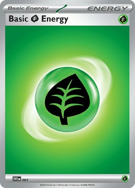 Scarlet & Violet Energies - SVE001 - Basic Grass Energy (2023)