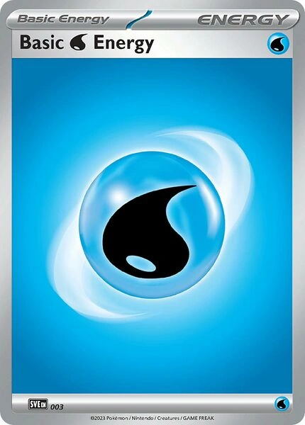 Scarlet & Violet Energies - SVE003 - Basic Water Energy (2023)