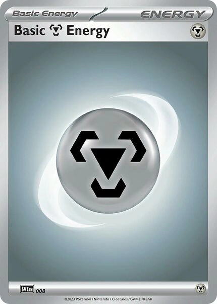 Scarlet & Violet Energies - SVE008 - Basic Metal Energy (2023)