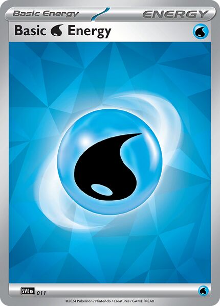 Scarlet & Violet Energies - SVE011 - Basic Water Energy (2024)