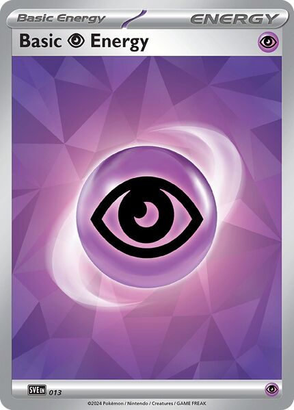 Scarlet & Violet Energies - SVE013 - Basic Psychic Energy (2024)