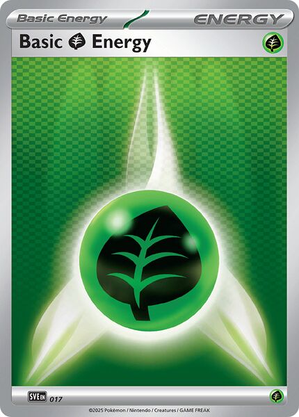 Scarlet & Violet Energies - SVE017 - Basic Grass Energy (2025)