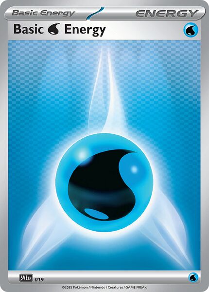 Scarlet & Violet Energies - SVE019 - Basic Water Energy (2025)