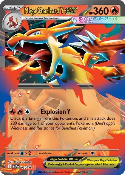 MEP Mega Evolution Promos - MEP030 - Mega Charizard Y ex