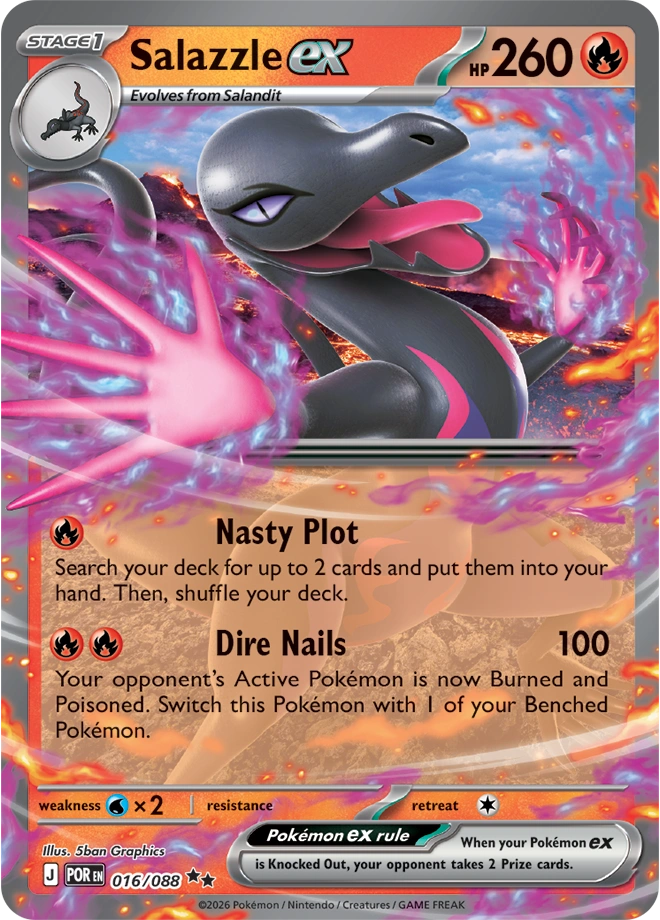 POR - Perfect Order - 016/ 088 - Salazzle ex