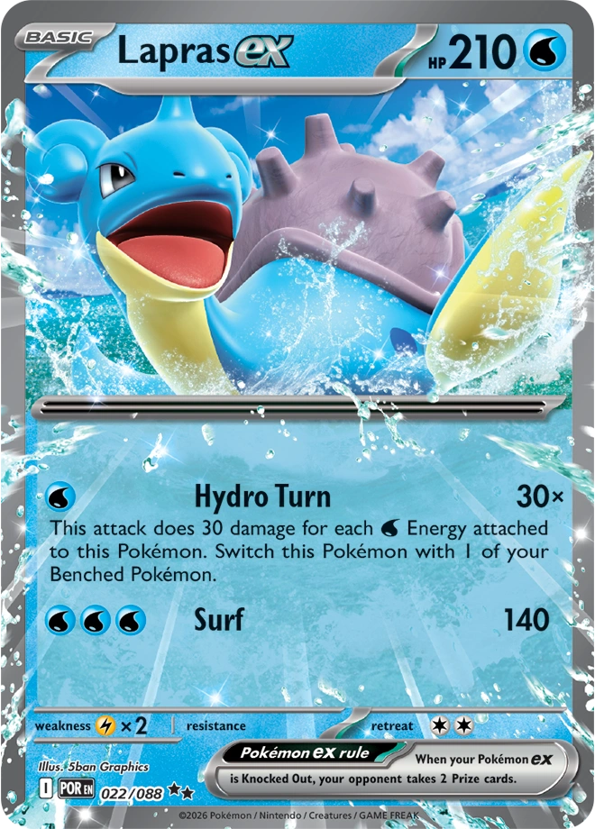 POR - Perfect Order - 022/088 - Lapras ex