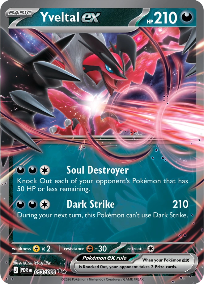 POR - Perfect Order - 053/088 - Yveltal ex