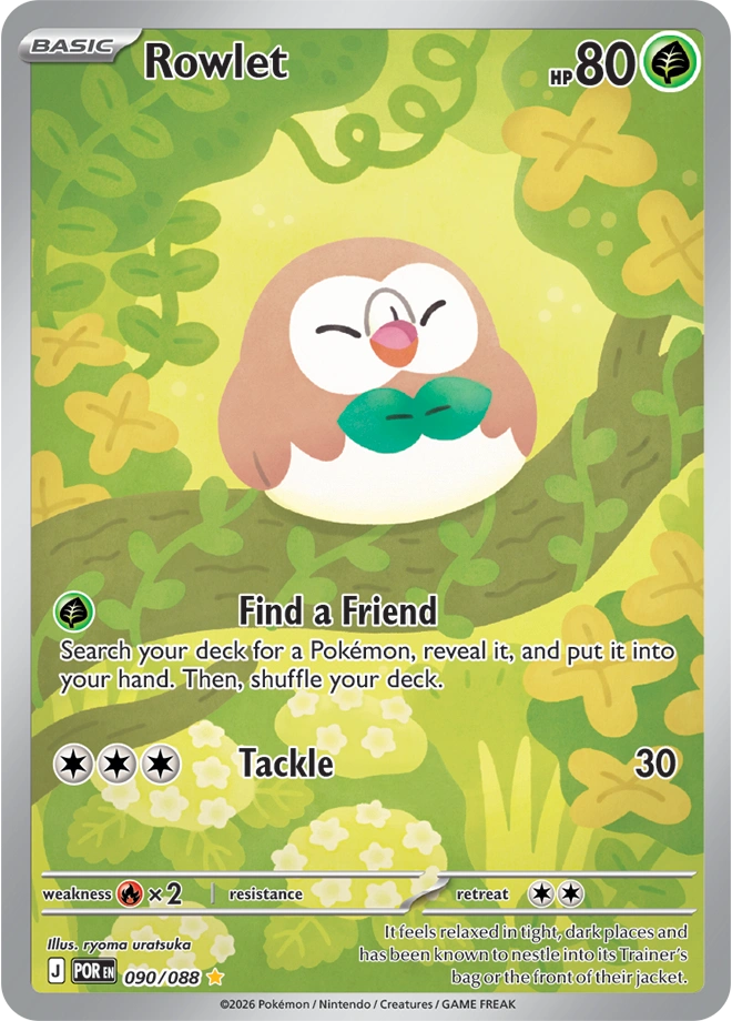 POR - Perfect Order - 090/088 - Rowlet