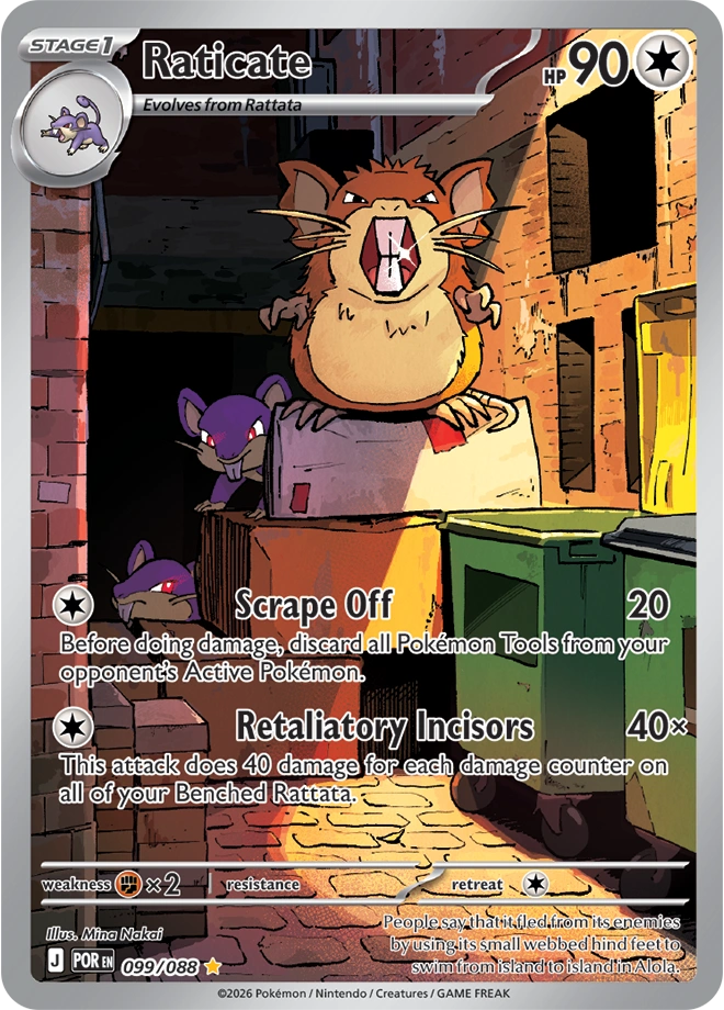 POR - Perfect Order - 099/088 - Raticate
