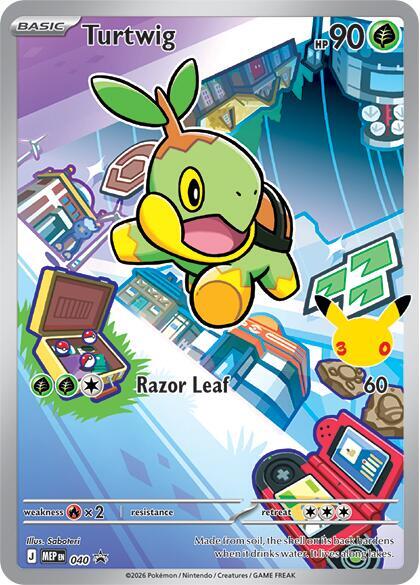 MEP Mega Evolution Promos - MEP040 - Turtwig