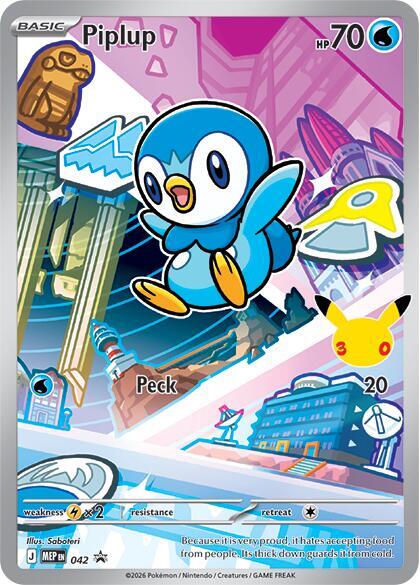 MEP Mega Evolution Promos - MEP042 - Piplup