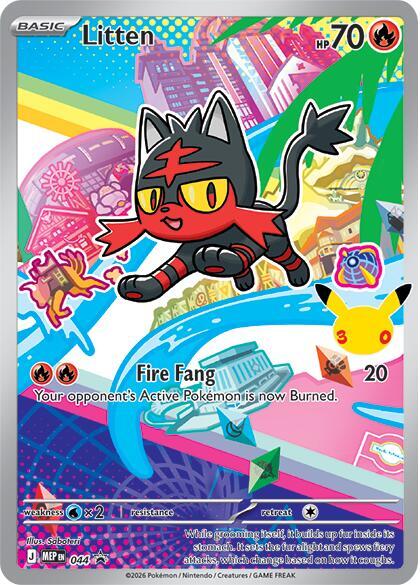 MEP Mega Evolution Promos - MEP044 - Litten