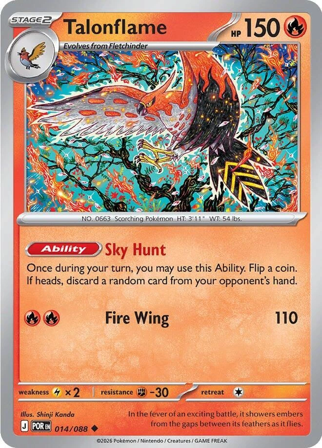 POR - Perfect Order - 014/088 - Talonflame