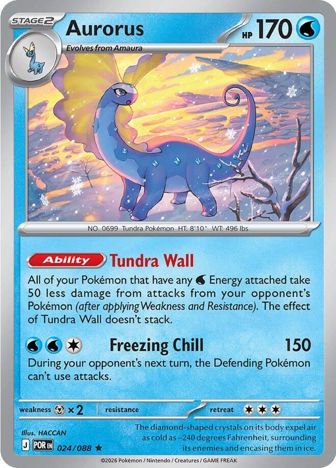 POR - Perfect Order - 024/088 - Aurorus (Holo)
