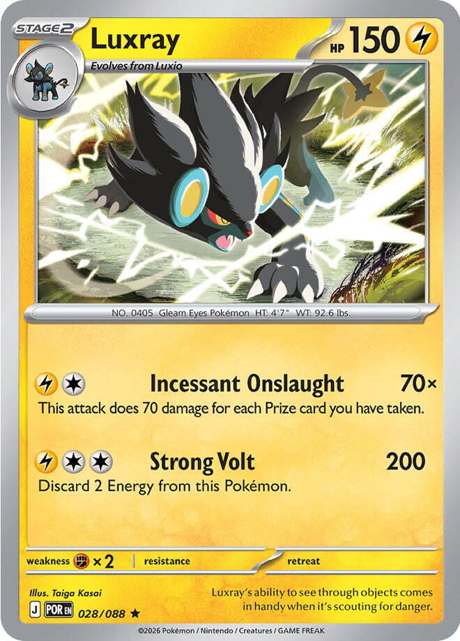 POR - Perfect Order - 028/088 - Luxray (Holo)